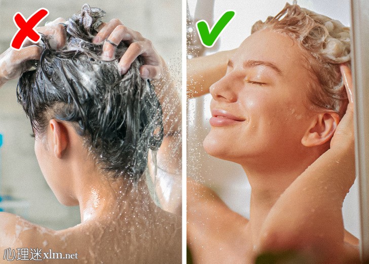 洗澡时可能会毁掉头发的6种方式